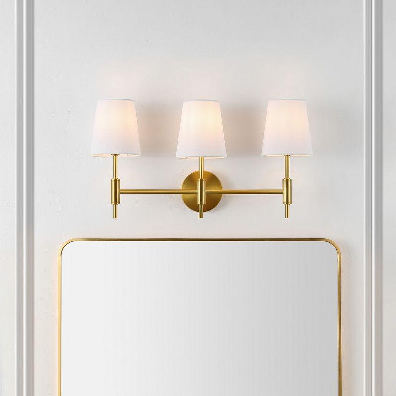 Darya 3 Light 24" Wall Sconce - SCN4119 - Brass - Safavieh