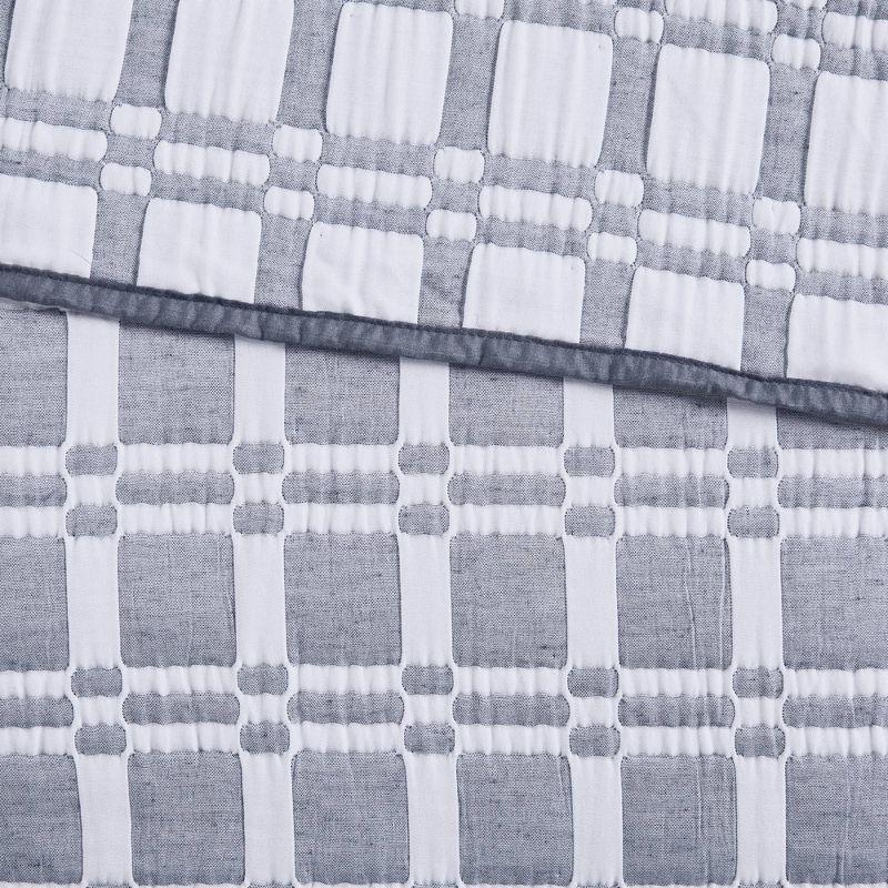 510 Design Harlow 3 Piece Reversible Matelasse Coverlet Set