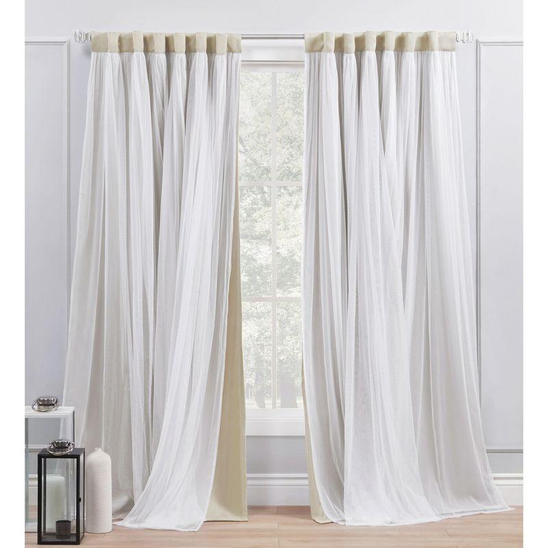 Amalgamated Textiles Polyester Curtain Pair