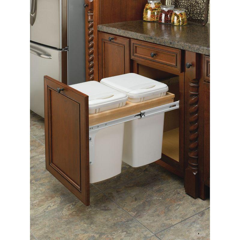 Rev-A-Shelf Rev-A-Shelf Single Pullout Top Mount Trash Can