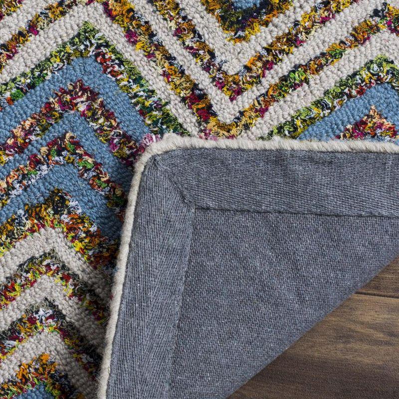 Nantucket NAN601 Hand Tufted Indoor Accent Rug - Beige/Blue - 2'x3' - Safavieh.