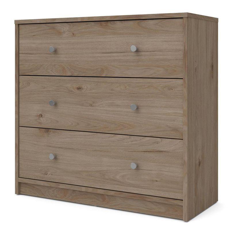 Tvilum, 3 Drawer Chest Jackson Hickory