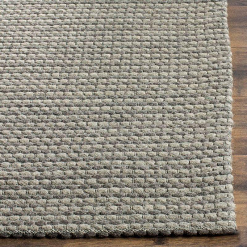 Natura NAT801 Hand Woven Indoor Area Rug - Dark Grey - 9'x12' - Safavieh