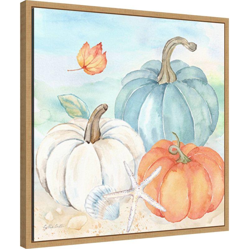 Amanti Art 22"x22" Harvest by The Sea V by Cynthia Coulter Framed Canvas Wall Art Print