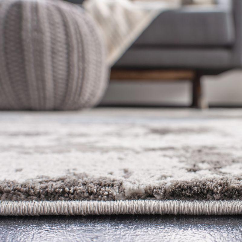 Craft CFT820 Loomed Indoor Area Rug - Grey/Blue - 4'x4' - Safavieh