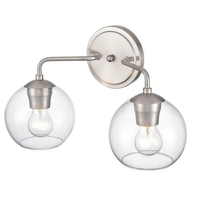 Millennium Lighting 2 - Light Vanity in  Brushed Nickel