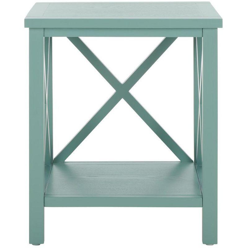 Candace End Table - Dusty Green - Safavieh.