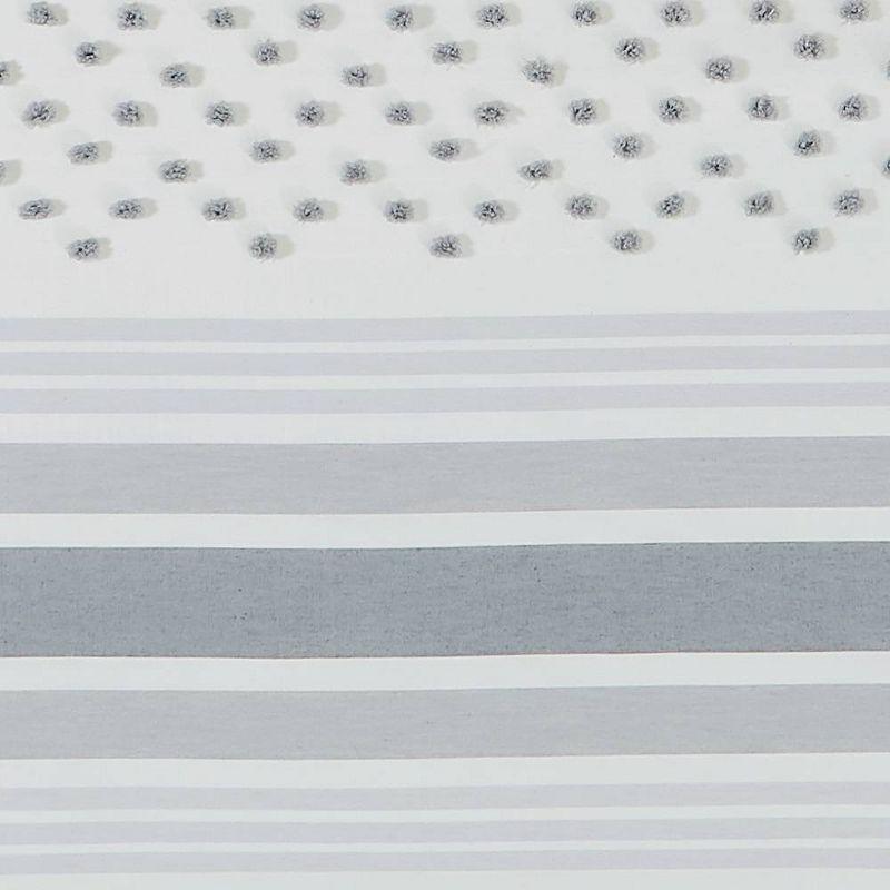 Brooklyn Loom Plain Weave Geometric Shapes Duvet Cover Set