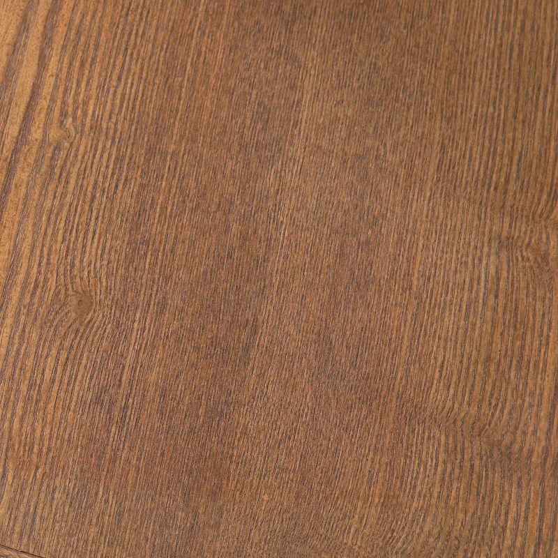 Flash Furniture Advantage Hand Scraped Dark Natural X-Back Chair
