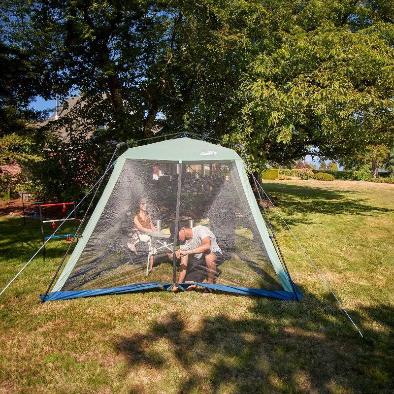 Coleman 10" x 10" Skylodge Instant Screened Shelter Canopy Tent - Green