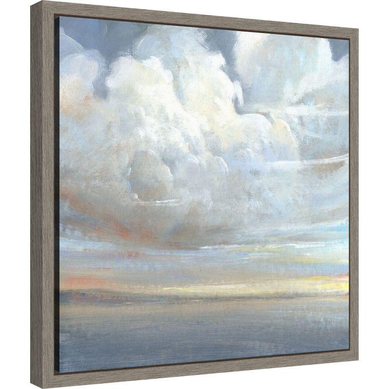 Amanti Art Passing Storm Clouds II by Tim O'Toole Canvas Wall Art Print Framed 16 x 16-in.