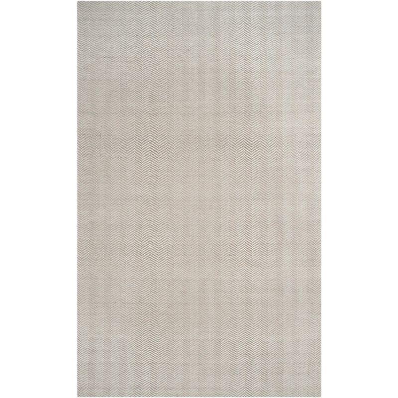 Marbella MRB721 Hand Loomed Indoor Area Rug - Silver - 5'x8' - Safavieh