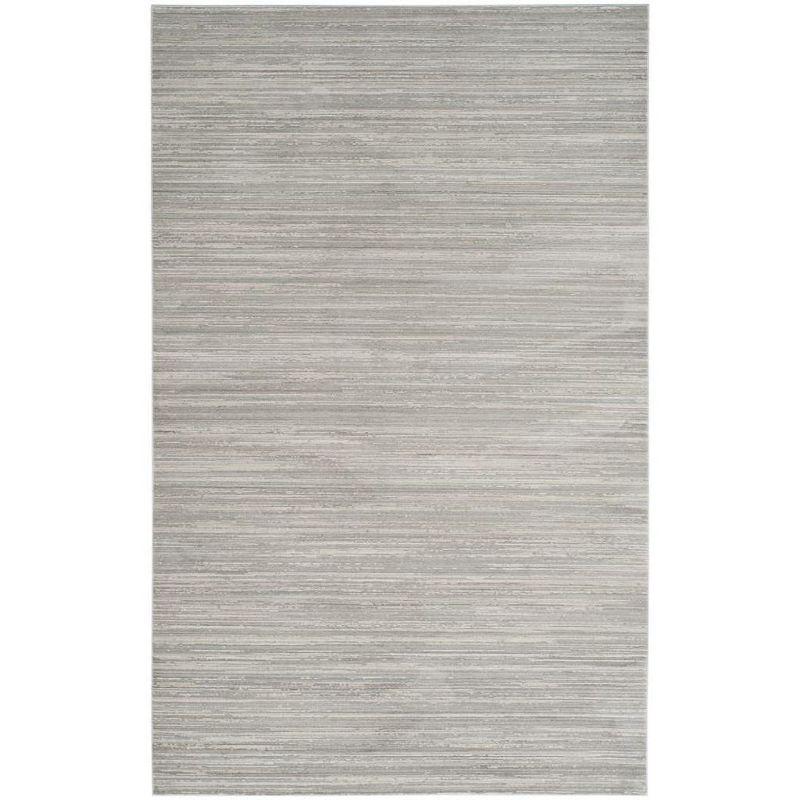 Mystique MYS967 Power Loomed Area Rug Slate 4' X 6' - Safavieh.