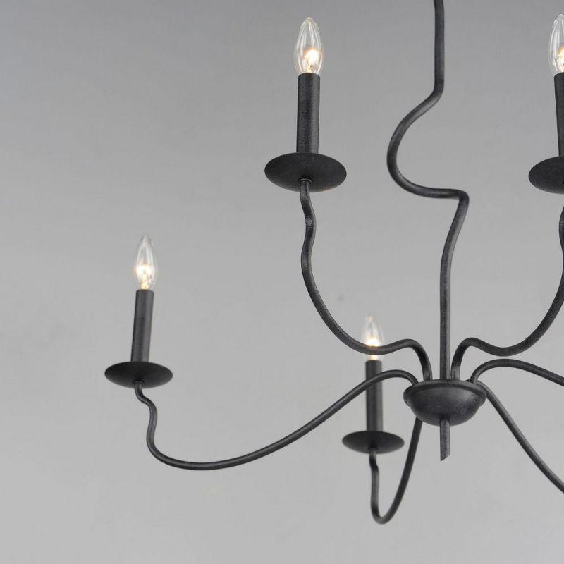 Maxim Lighting Padrona 6 - Light Chandelier in  Black Oxide