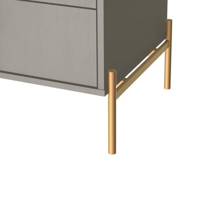 Jasper 2 Drawer Nightstand - Manhattan Comfort