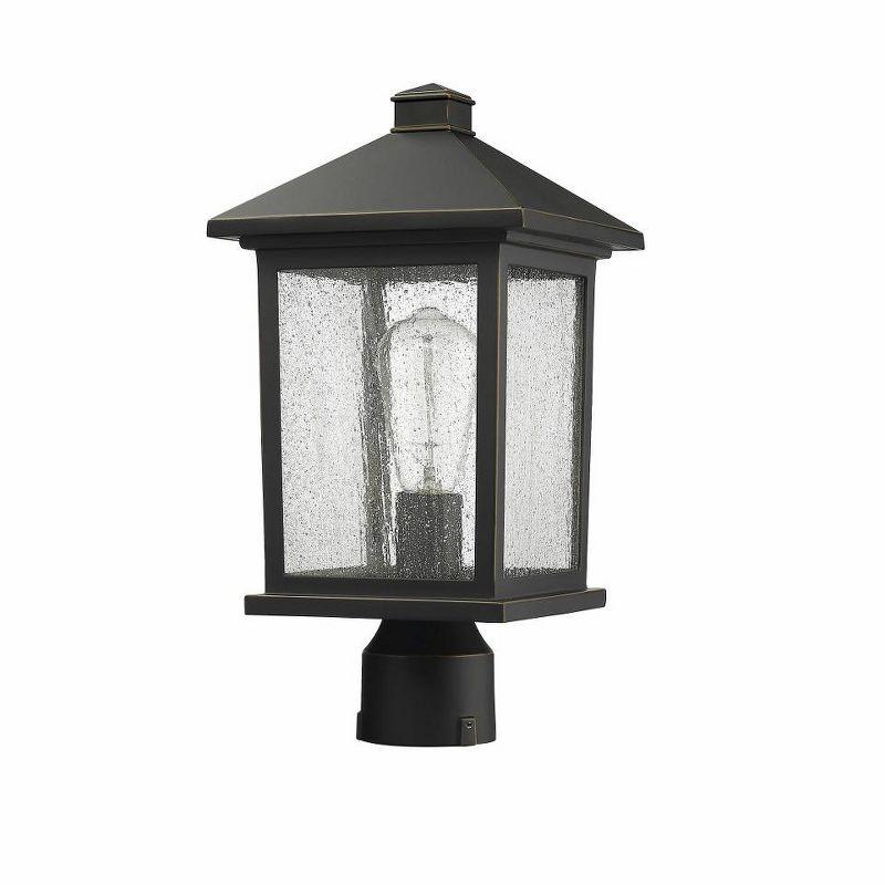 Z-Lite Portland 1 - Light Post Light in  Black