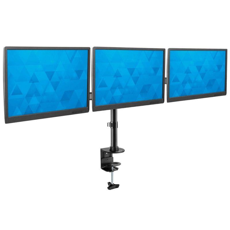 Mount-it Mount-It Full Motion Triple Monitor Mount 3 Screen Desk Stand Fits 13 - 27 in. Computer Monitors