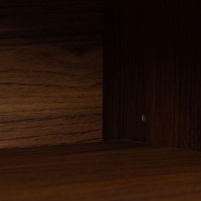 Aurelio 1 Shelf Media Stand - Walnut - Safavieh