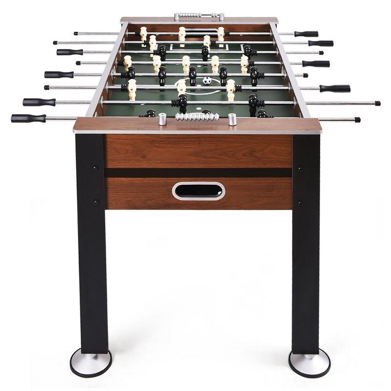 Costway 54'' Foosball Soccer Table Competition Sized Football Arcade Indoor Game Room