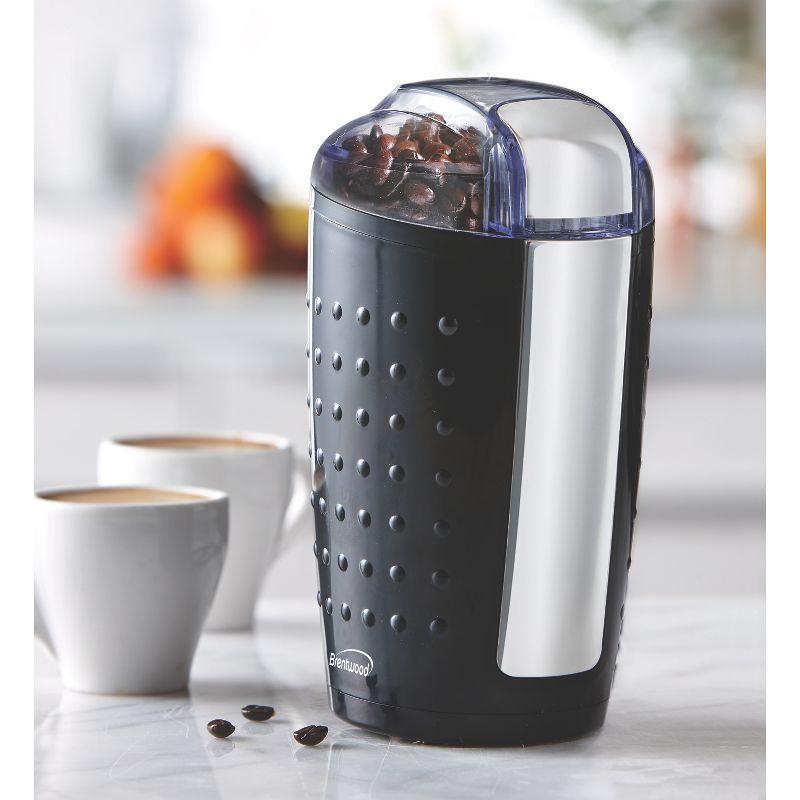 Brentwood 4-Oz. Coffee and Spice Grinder (Black)