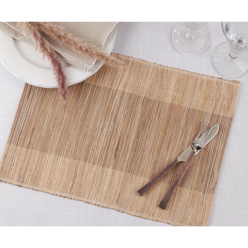 Shimmering Design 4 Piece Placemat Set (Set of 4)