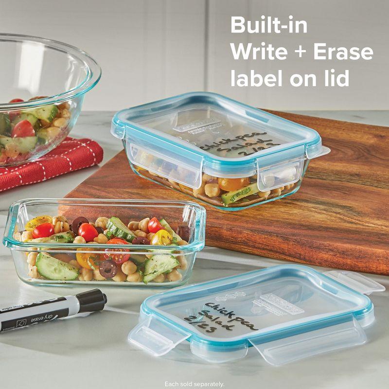 Snapware Total Solution Clear Plastic Food Storage Container Set, 10 Piece