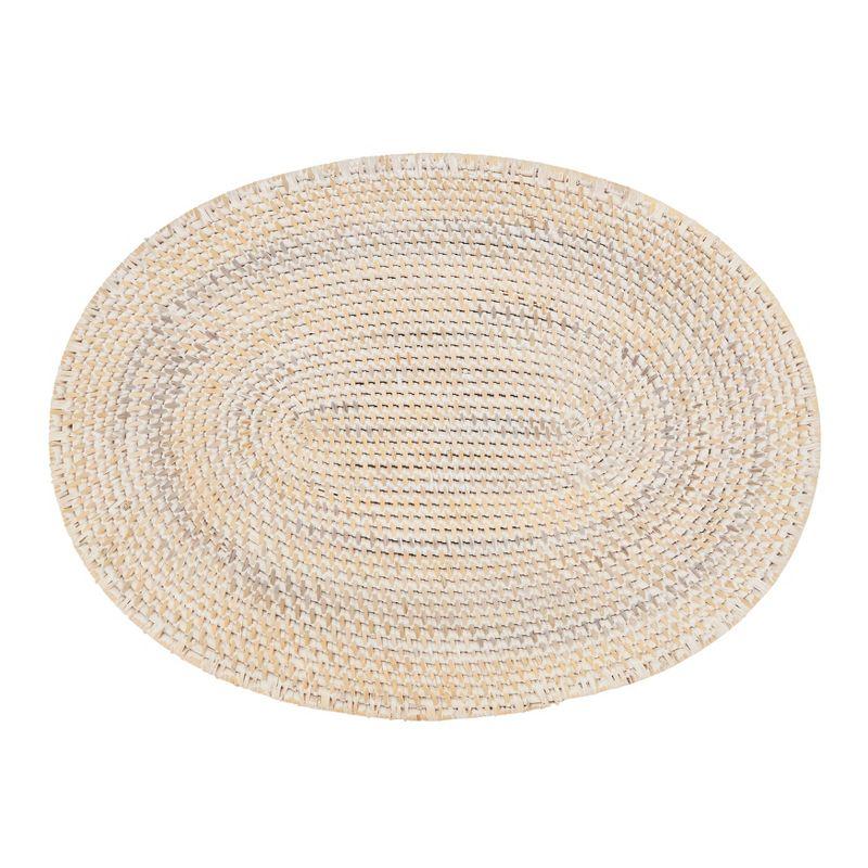 Zadia Jute No Pattern Round Placemat