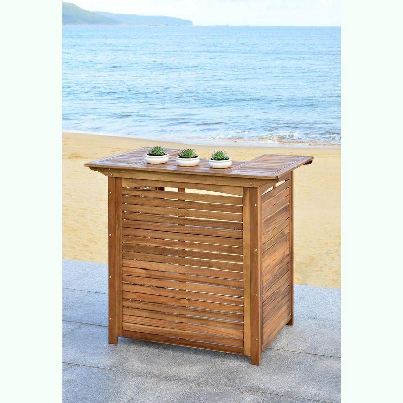 Monterey Patio Outdoor Bar Table  - Safavieh