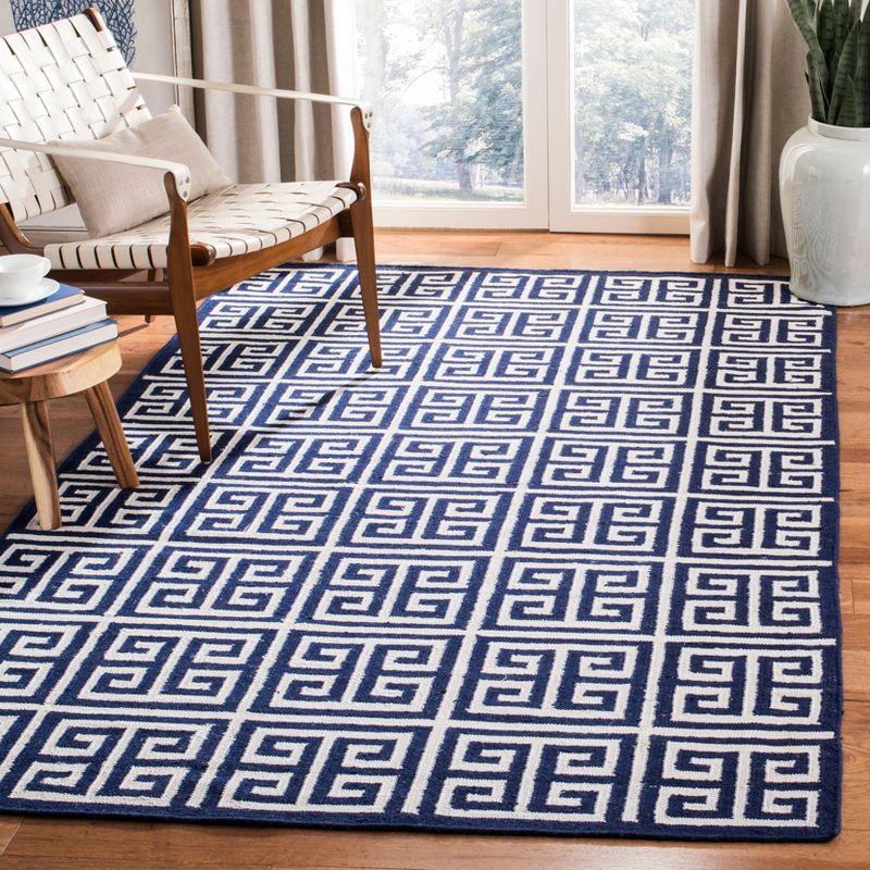 Dhurries DHU626 Hand Woven Area Rug  - Safavieh