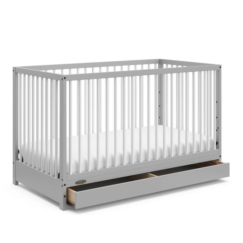 Graco Teddi 5-in-1 Convertible Crib with Drawer