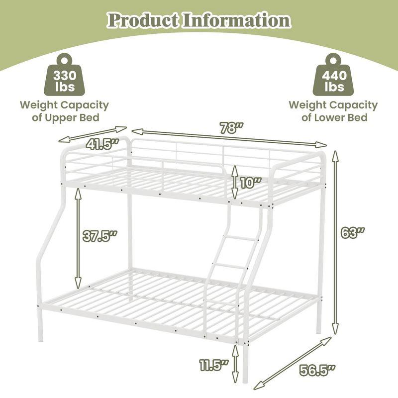 Isabelle & Max™ Kampyli Twin over Full Standard Bunk Bed by Isabelle & Max