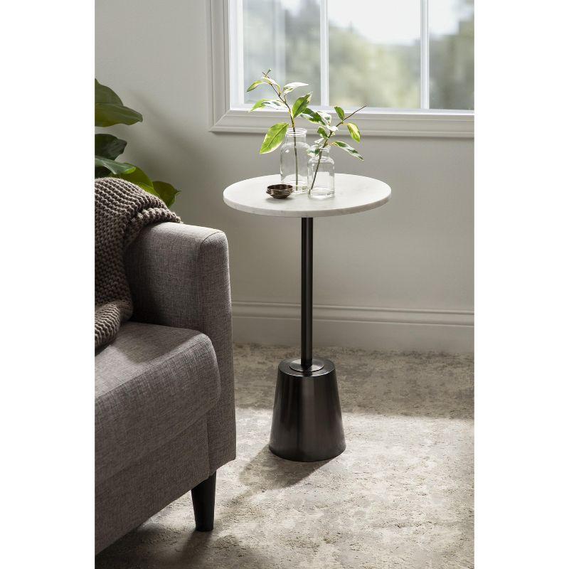 Kate and Laurel Tira Round Side Table