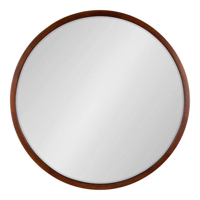 McLean Round Wall Mirror - Kate & Laurel All Things Decor