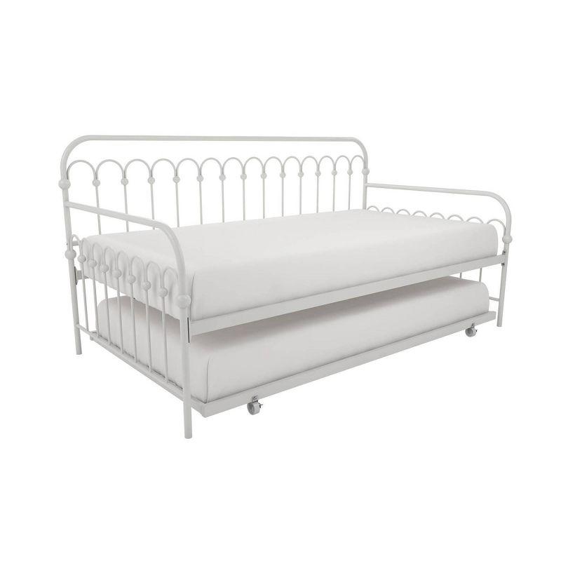 Bright Pop Metal Daybed with Trundle