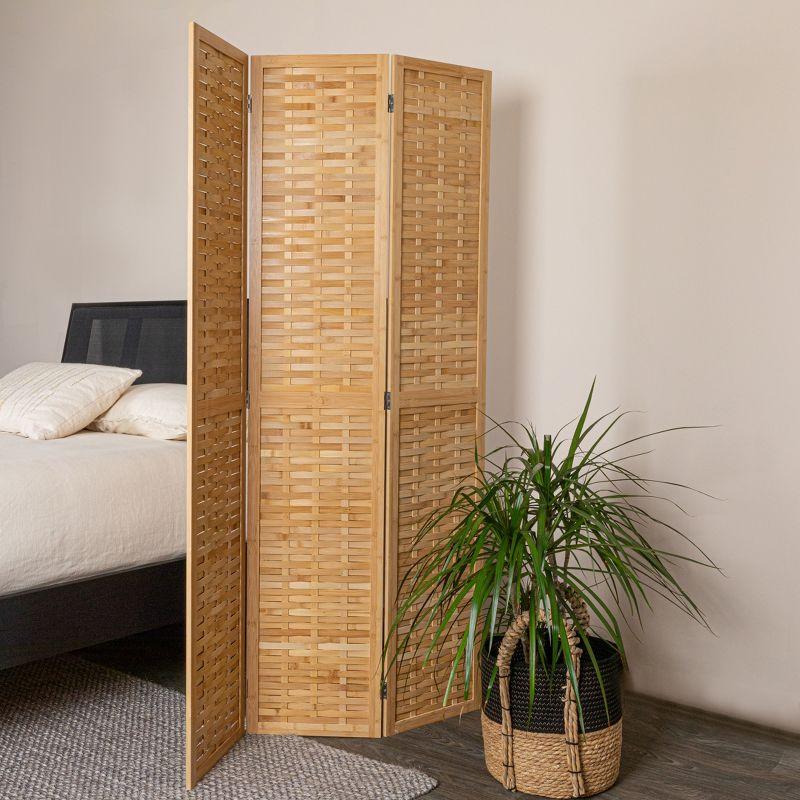 Bamboo Screen, Basket Weave