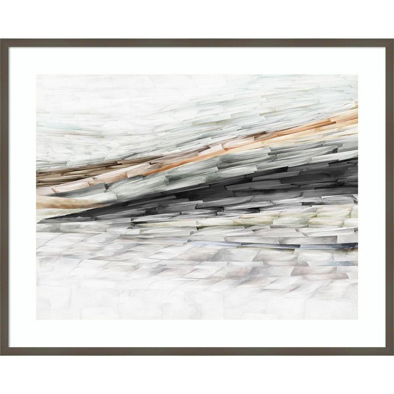 Lady of The Rocks II Abstract Landscape Framed Wall Art