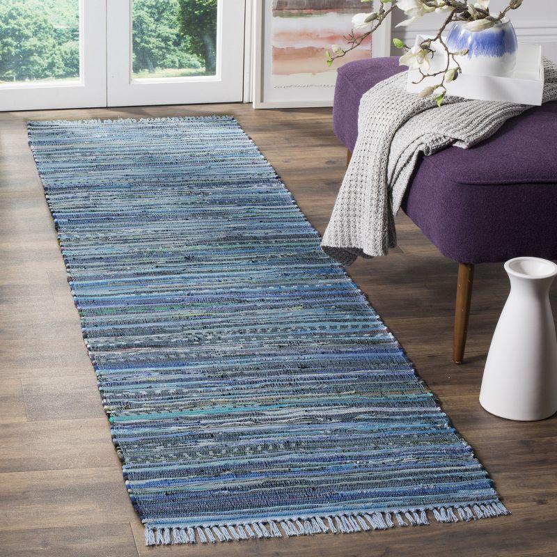 Rag Area Rug RAR127 Hand Woven Area Rug  - Safavieh