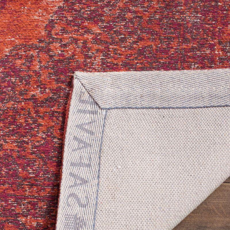 Classic Vintage CLV121 Loomed Indoor Runner Rug - Orange/Red - 2'4"x8' - Safavieh