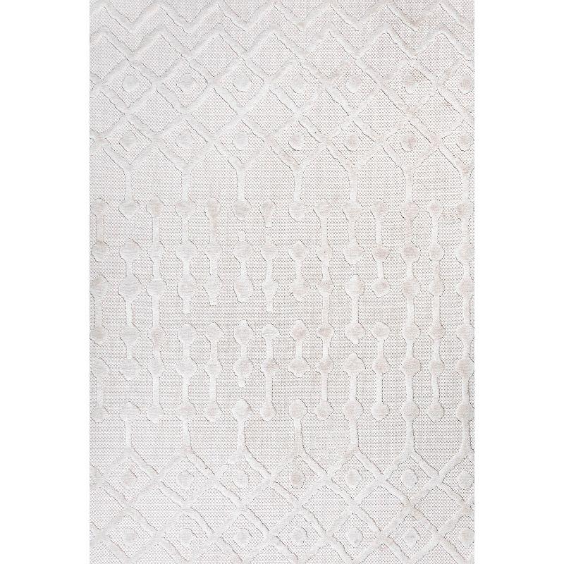 Peralta Moroccan Diamond Indoor/Outdoor Area Rug - JONATHAN Y