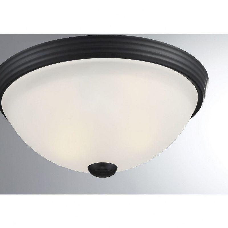 Savoy House NULL 2 - Light Flush Mount in  Black