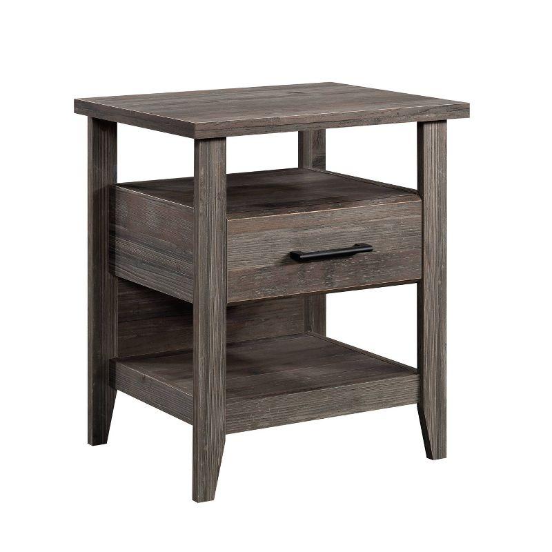 Summit Station Glacier Oak Nightstand with Open Shelves