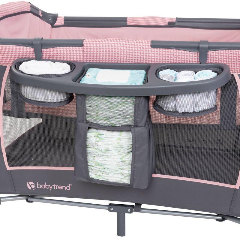 Baby Trend Lil Snooze Deluxe III Nursery Center Playard - Cozy Pink