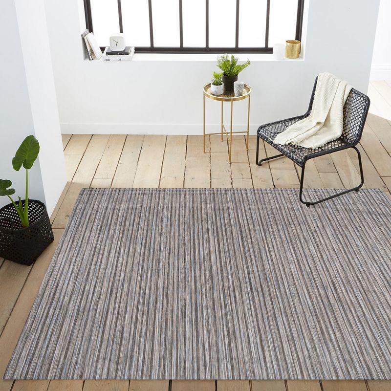 Finn Modern Farmhouse Pinstripe  Area Rug  - JONATHAN Y