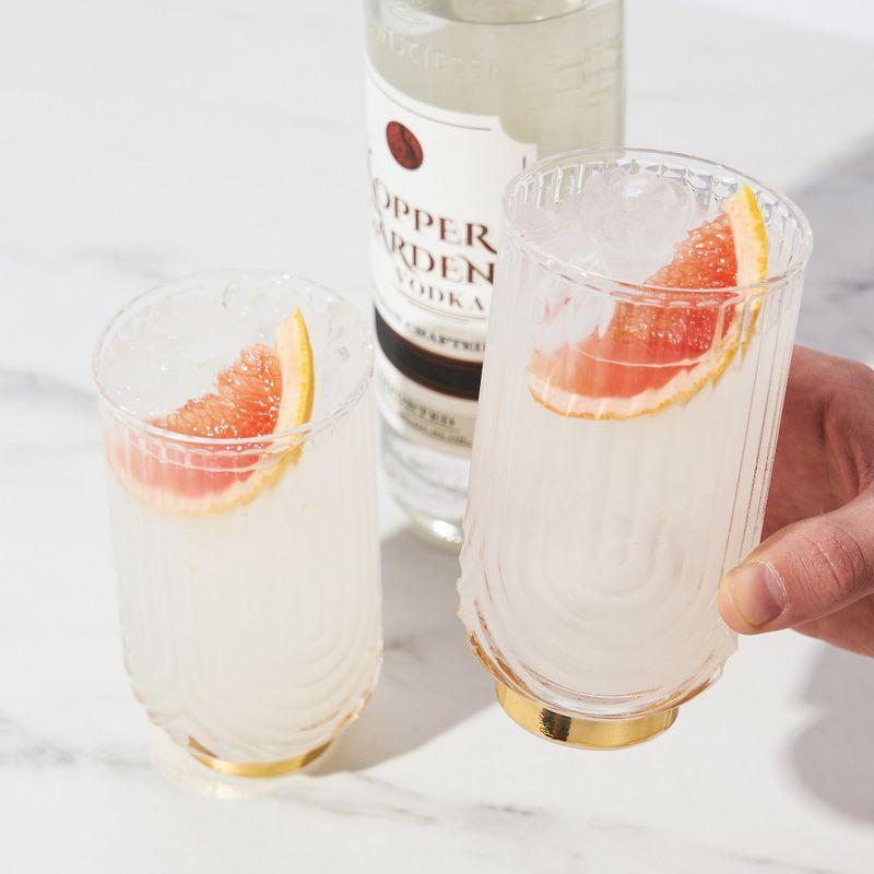 Viski Gatsby Highball Glasses