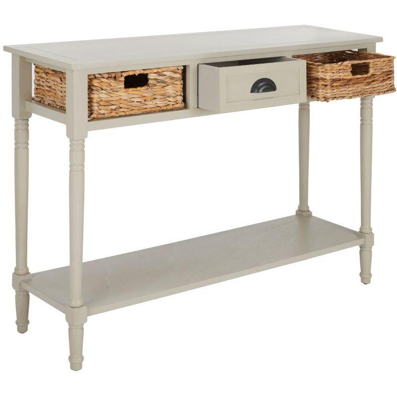 Christa Console - AMH5737D - Gray - Safavieh Couture