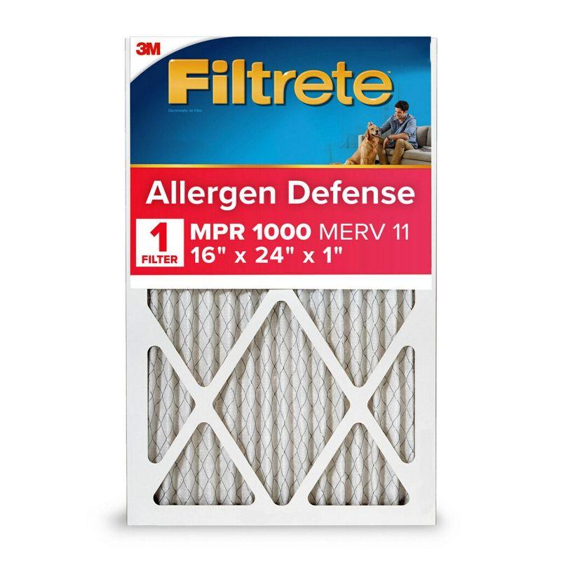 Filtrete 16x24x1 Allergen Defense MPR 1000 Air Filter