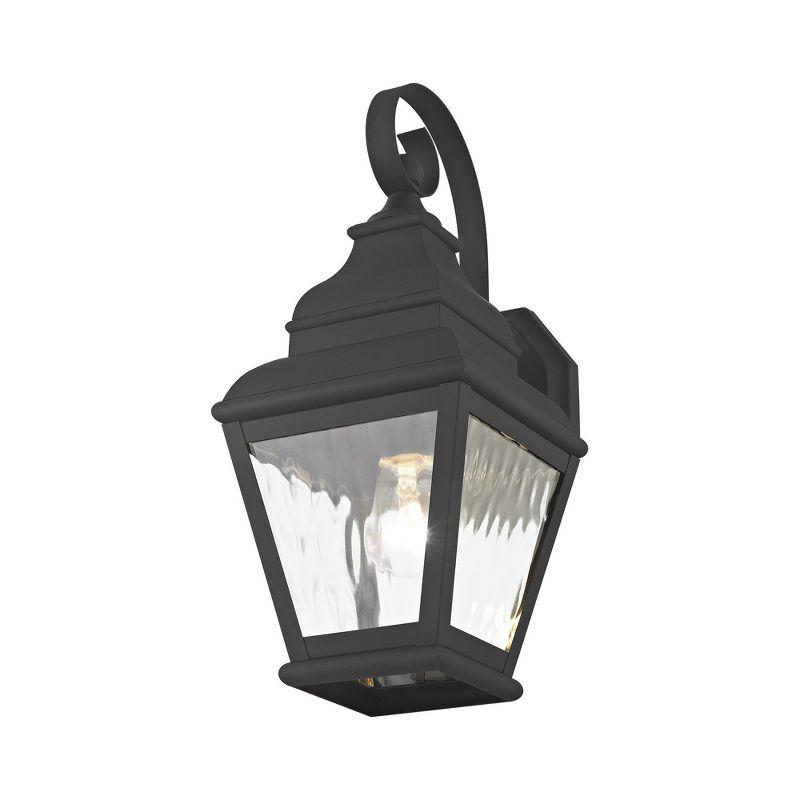 Livex Lighting Exeter 1 - Light Wall Light in  Black