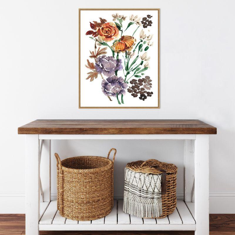 Amanti Art Autumn Garden Bouquet I by Ania Zwara Canvas Wall Art Print Framed 23-in. x 28-in.