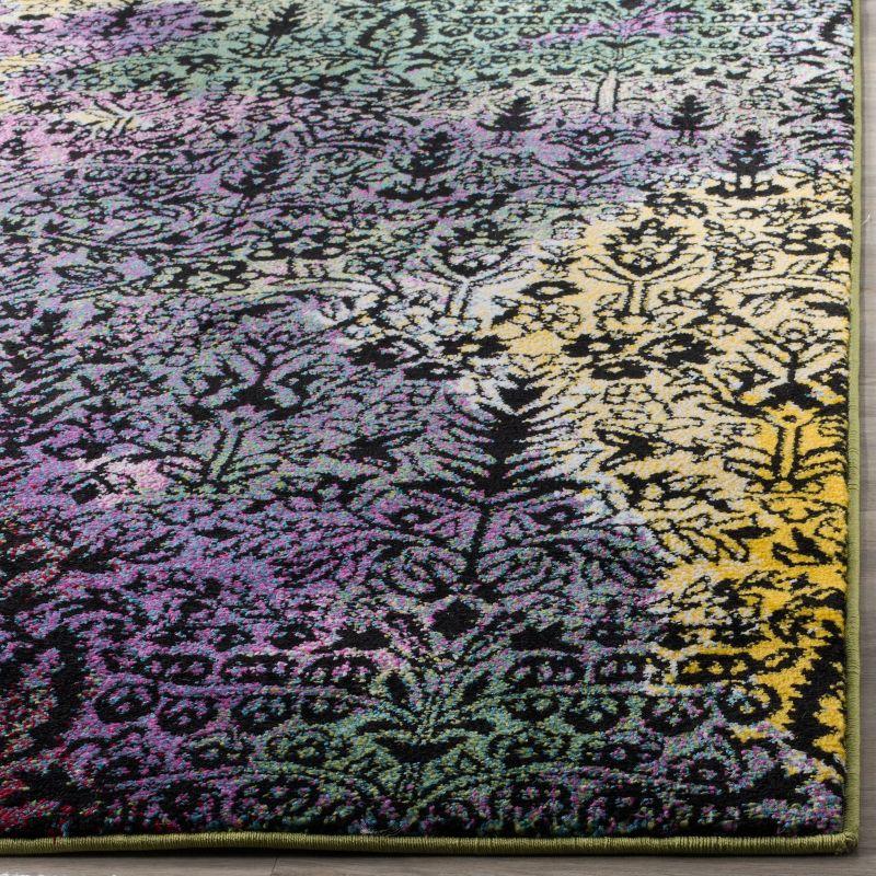 Watercolor WTC673 Power Loomed Indoor Area Rug - Light Yellow/Green - 5'3"x7'6" - Safavieh