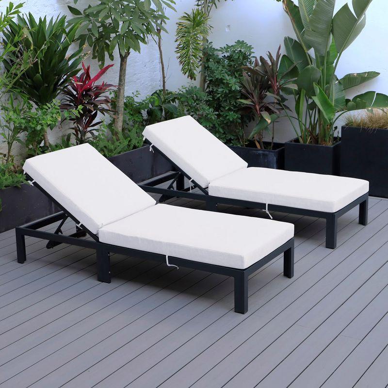 Outdoor Metal Chaise Lounge